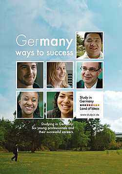 Study in Germany - Land of Ideas / DVD / Imagefilm "Germany - ways to success"